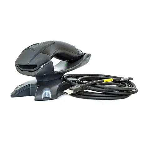 Honeywell Voyager 1202g-bf kit2-USB / bezdrátový snímač 1D čárových kódů / kondenzátor / USB / BT / černá