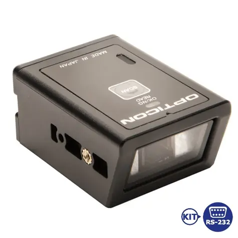 Opticon NLV-1001 kit RS232 / 1D fixní laserový snímač / černá