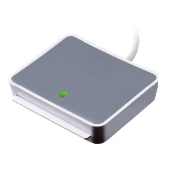 Identive CLOUD 2700F bílá / čtečka karet / EMV 2008 / USB