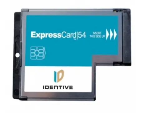 Identive SCR3340 šedá / čtečka čipových karet / ExpressCard54