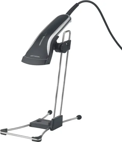 Opticon OPR-2001 kit-USB / 1D snímač čárových kódů / Stojánek / černá