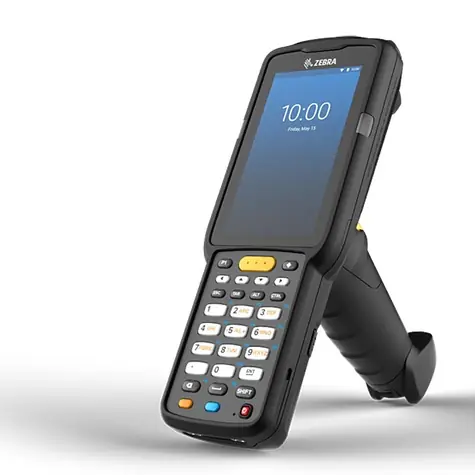 ZEBRA MC3300x 2D ER Alpha Gun / 2D SE4850 / BT / Wi-Fi / NFC / Alfa-numerická klávesnice / displej / Android 10