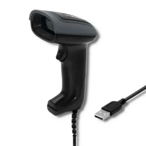 Qoltec 50863 QR & Laser čtečka / USB
