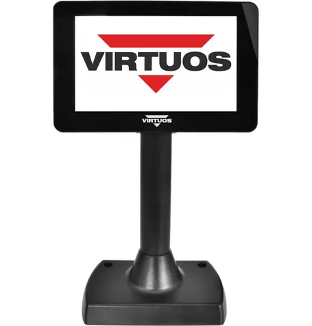 VIRTUOS SD700F černá / zákaznický displej / 7