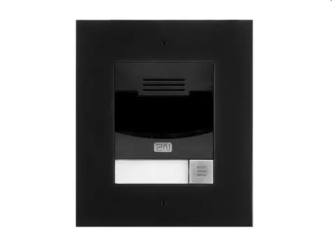 2N IP Solo s kamerou černá / instalace do zdi