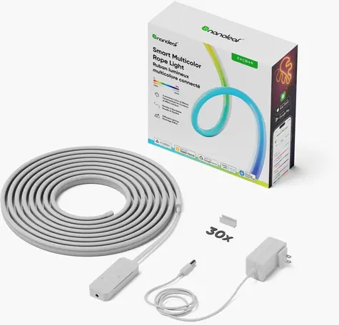 Nanoleaf Smart Multicolour Rope Light LED pásek / 5M  / WiFi / RGB / IP20 / 300lm