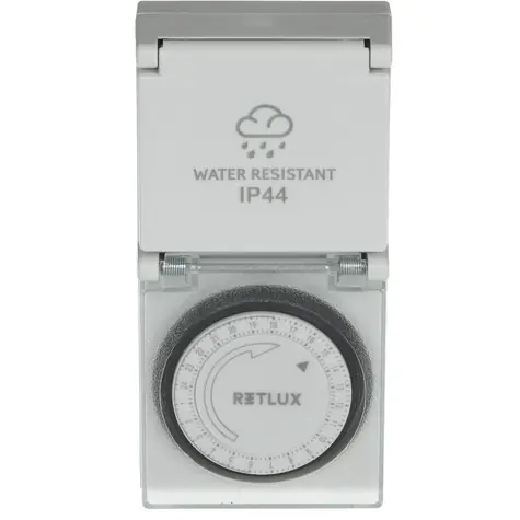 RETLUX RST 12MDO Časový spínač venkovní 