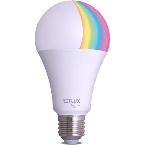 RETLUX RSH 104 A70 E27 14 W RGB CCT / Chytrá žárovka / 1521 lm / 2700-6500K