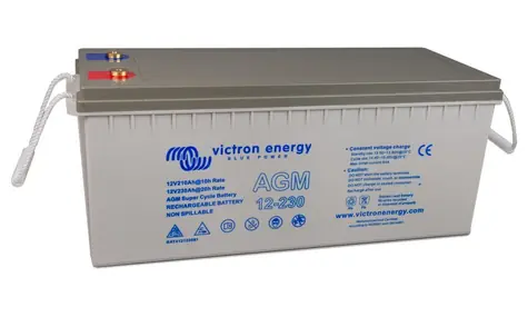 Victron Olověný akumulátor AGM Super Cycle 12V/230Ah / M8