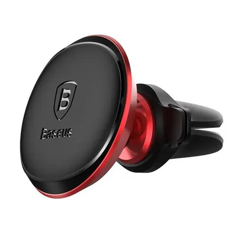 Baseus C40141 Magnetic Air Vent Red OS červená / Magnetický držák telefonu do ventilace auta