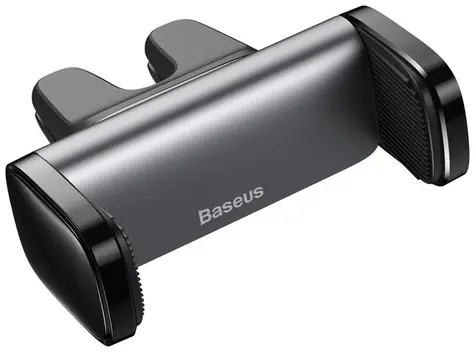 Baseus SUGP-01 Ocelový držák dělové svorky k větrací mřížce černá