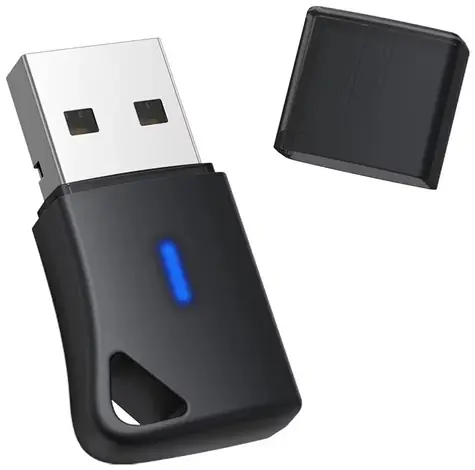 Baseus Encok Adaptér USB BA04 +  Bluetooth 5.4 černá