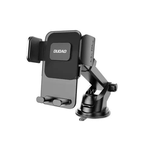 Dudao Držák na telefon do auta F8Max / na palubní desku nebo čelní sklo  / černá
