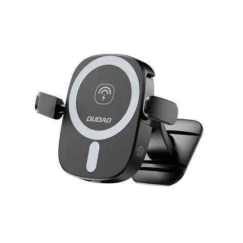Dudao Držák na telefon do auta FW11 / indukční nabíječka 15W / do ventilační mřížky nebo na palubní desku / černá