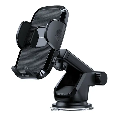 Rozbaleno - Joyroom JR-ZS259 černá / Držák telefonu do auta / na palubní desku / rozbaleno