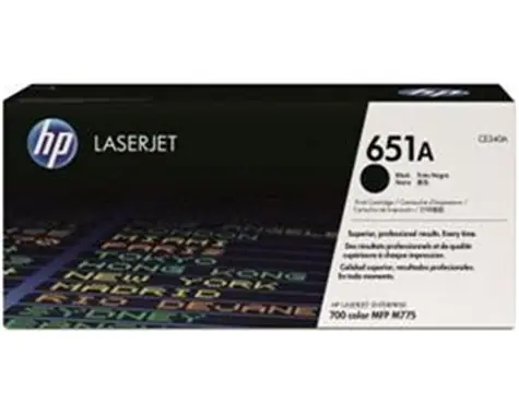 HP 651A originální toner CE340A / LJ Enterprise 700 color M775DN / 13.500 stran / Černá