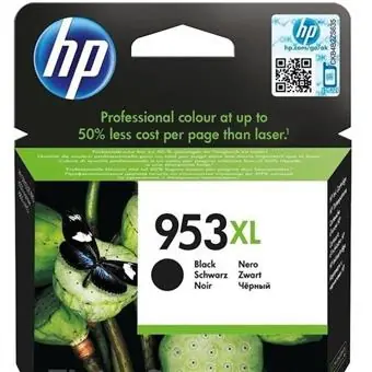 HP 953XL originální inkoustová kazeta černá / 2000 stran