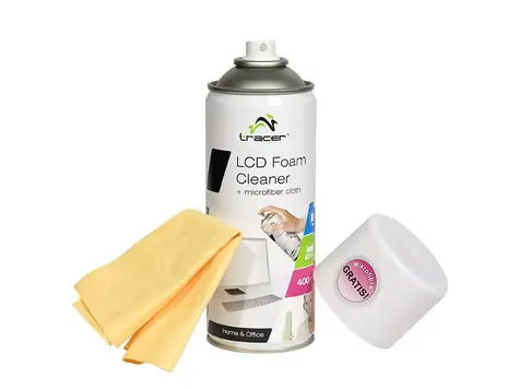 Tracer LCD Foam Cleaner / Čisticí pěna na plasty / 400 ml + Microfiber