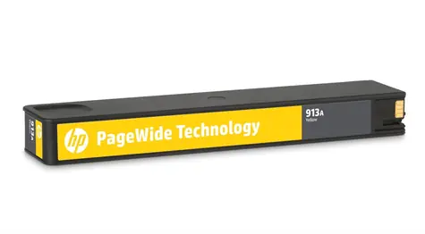HP 913A originální cartridge žlutá / PageWide Pro 377dw / 37.5 ml