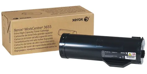 Xerox tonerová kazeta pro WorkCentre 3655i / 25900 stran / černá 