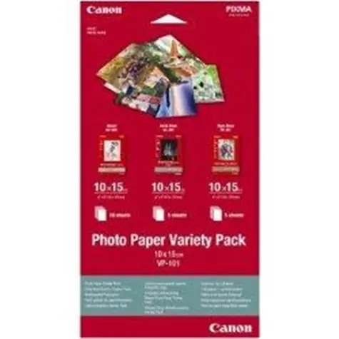 Canon fotopapír Photo Paper Variety Pack 10x15 (GP PP SG) po 5 kusech