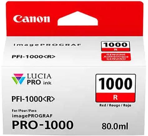 Canon cartridge PFI-1000 R Red Ink Tank