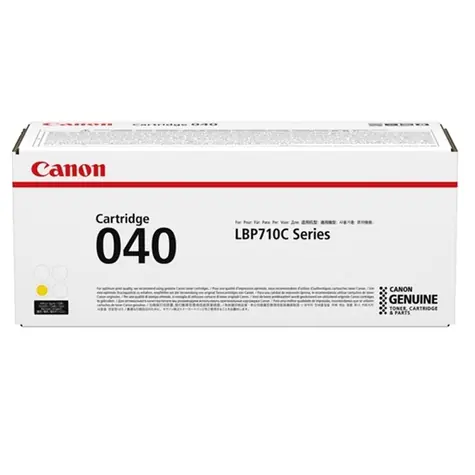 Canon tonerová kazeta CRG-040 žlutá / 6.300 stran