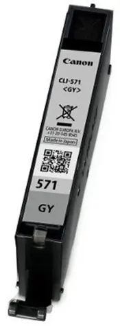 Canon originální cartridge CLI-571 GY / šedá