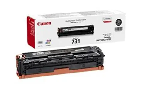 Canon tonerová kazeta CRG-731 černá / 1.400 stran