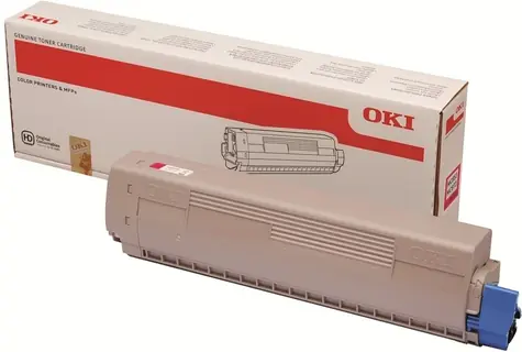 OKI 45862838 originální toner / MC873 / 7.300 stran / Purpurová