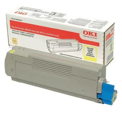 OKI Žlutý toner do C612-6K