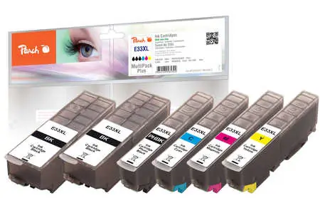 Peach alternativní cartridge 33XL MultiPack Plus / XP-530 / XP-630 / XP-635 / XP-830