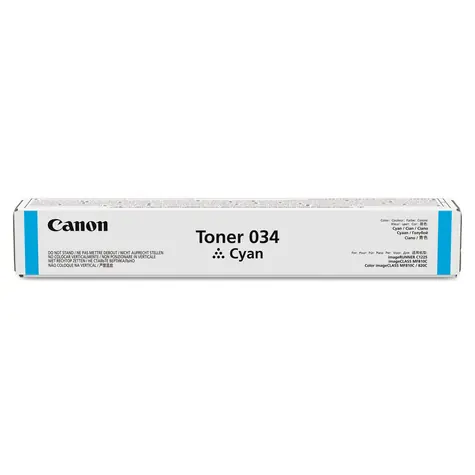 Canon originální toner 034 modrá / C1225iF / 7.300 stran