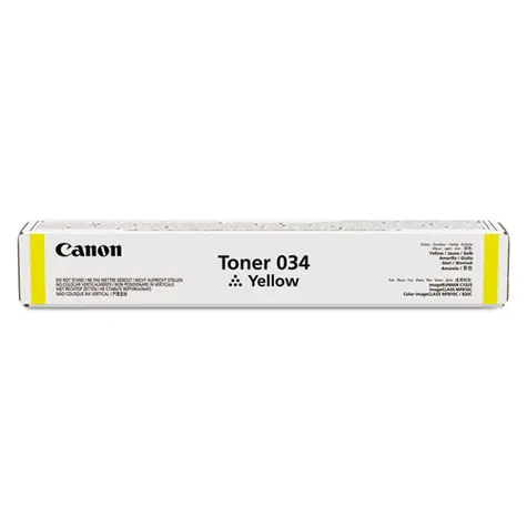 Canon originální toner 034 žlutá / C1225iF / 7.300 stran