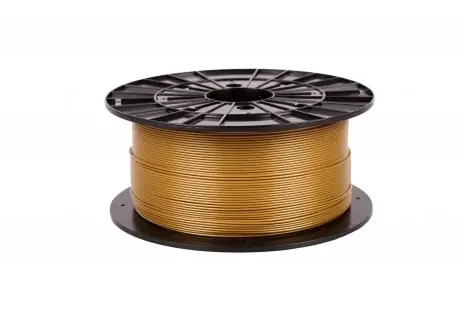 Plasty Mladeč tisková struna filament 1.75 PLA zlatá 1 kg