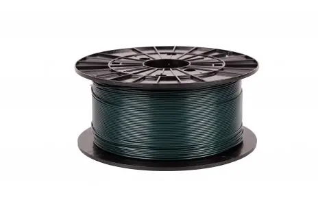 Plasty Mladeč tisková struna filament 1.75 PLA metalická zelená 1 kg