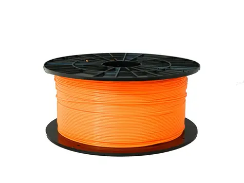 Plasty Mladeč tisková struna filament 1.75 PLA oranžová 1 kg