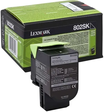 Lexmark 80C2SK0 Tonerová kazeta černá / pro CX510DE / CX410DE / 2500stran