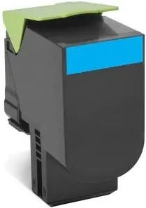 Lexmark 80C2SC0 Tonerová kazeta modrá / pro CX510DE / CX410DE / 2000stran