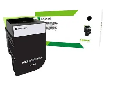 Lexmark 802XKE extra vysokokapacitní korporátní tonerová kazeta černá / 8000 stran
