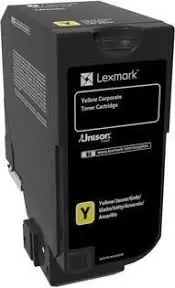 Lexmark 74C20YE korporátní vratná tonerová kazeta žlutá pro CS720&CS725&CX725 / 3000 stran