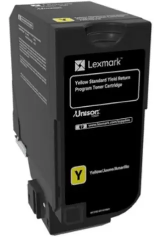 Lexmark 84C2HYE korporátní vratná tonerová kazeta žlutá pro CX725 / 16000 stran