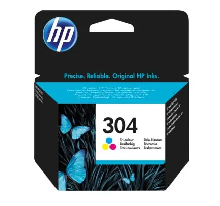 HP N9K05AE originální cartridge 304 / DeskJet 3720 / barevná