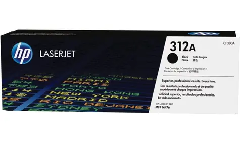 HP originální toner CF380A / LaserJet Pro M476dn /M476dw / M476nw / 2400 stran / černá