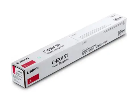 Canon tonerová kazeta C-EXV51 M fialová / pro Canon imageRUNNER ADVANCE C5535i / 60 000 stran