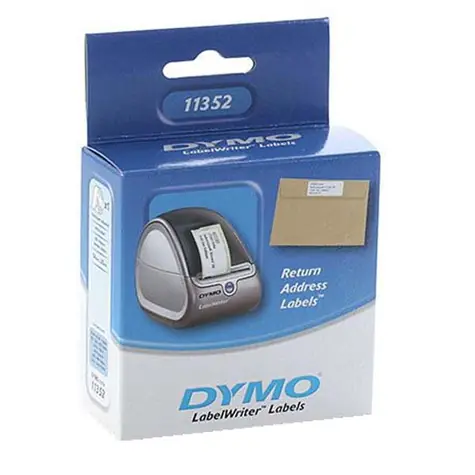 Dymo papírové štítky 54mm x 25mm / bílé / pro zpáteční adresu / 500 ks