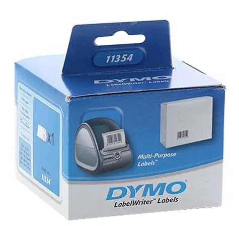 Dymo papírové štítky 57mm x 32mm / bílé / multifunkční / 1000 ks