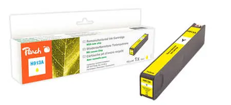 Peach remanufactured alternativní cartridge HP 913A (F6T79AE) žlutá / 35 ml / new chip
