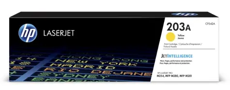 HP CF542A originální toner žlutá / pro LaserJet Pro M281fdw / 1.300 stran