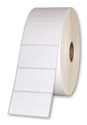 Zebra Z-Ultimate 3000T PE etikety 57x32mm (12 rolí) / role 127mm / rulička 25.4mm / bílá lesklá / 2100ks / balení 12rolí